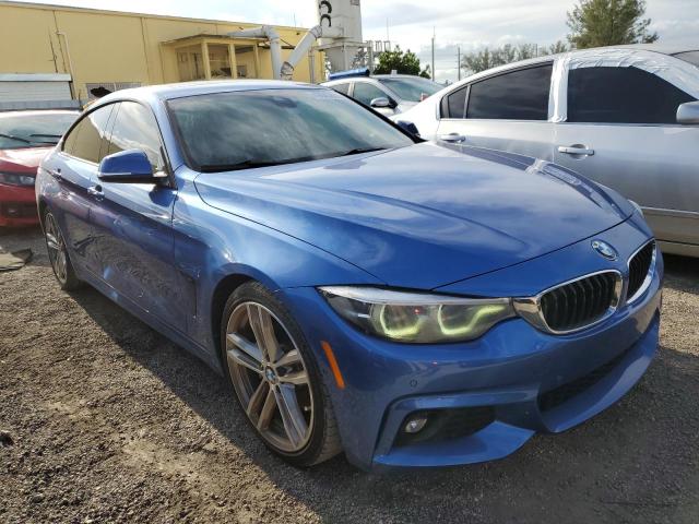 WBA4J1C54JBG75917 - 2018 BMW 430I GRAN COUPE BLUE photo 4