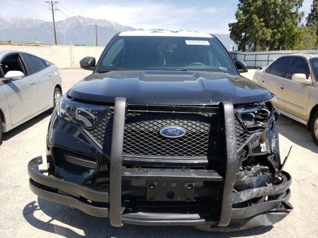 1FM5K8AB3MGA43030 - 2021 FORD EXPLORER POLICE INTERCEPTOR BLACK photo 5