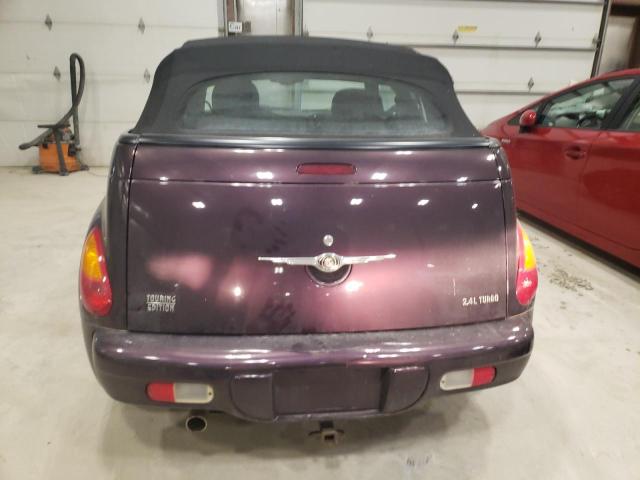 3C3EY55E75T344388 - 2005 CHRYSLER PT CRUISER TOURING PURPLE photo 6