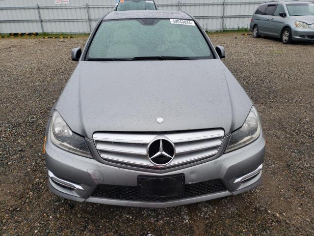 WDDGF4HB2DA796430 - 2013 MERCEDES-BENZ C 250 GRAY photo 5