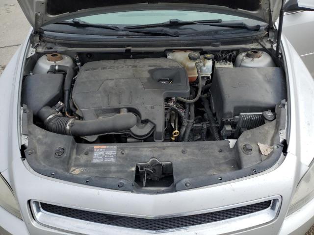 1G1ZC5E07CF114043 - 2012 CHEVROLET MALIBU 1LT SILVER photo 11