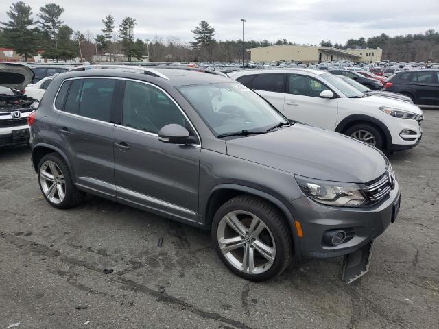 WVGAV7AX8FW015227 - 2015 VOLKSWAGEN TIGUAN S GRAY photo 4