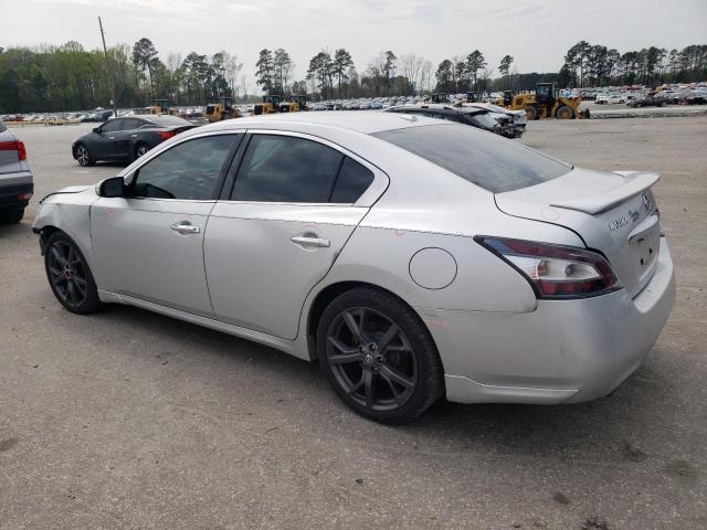 1N4AA5AP3EC448836 - 2014 NISSAN MAXIMA S SILVER photo 2