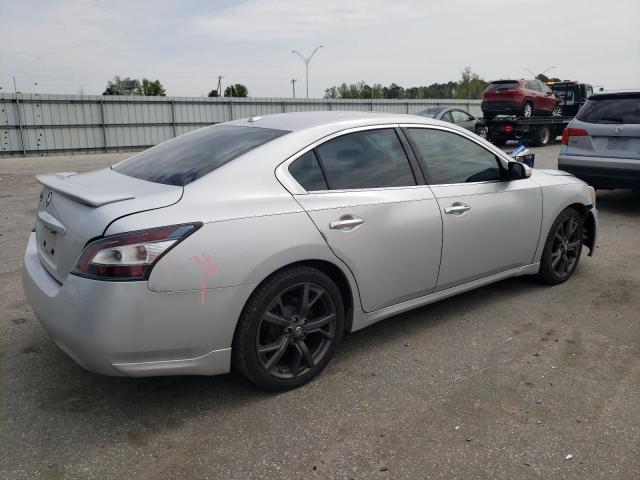 1N4AA5AP3EC448836 - 2014 NISSAN MAXIMA S SILVER photo 3