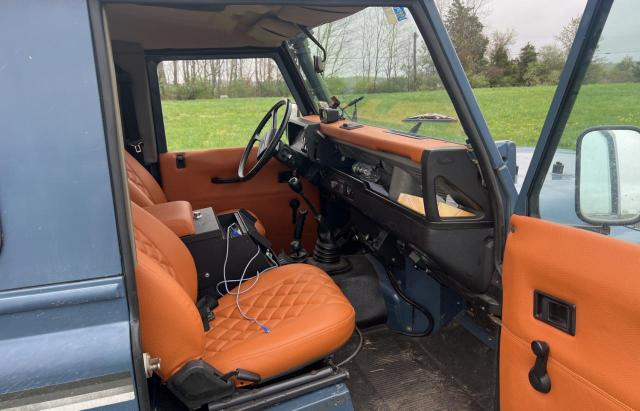 SALLDVBB8FA450083 - 1990 LAND ROVER DEFENDER BLUE photo 5