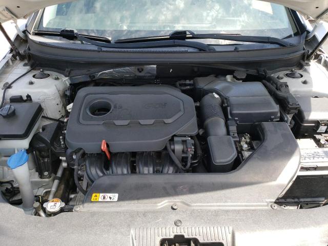 5NPE24AF4FH033766 - 2015 HYUNDAI SONATA SE SILVER photo 11