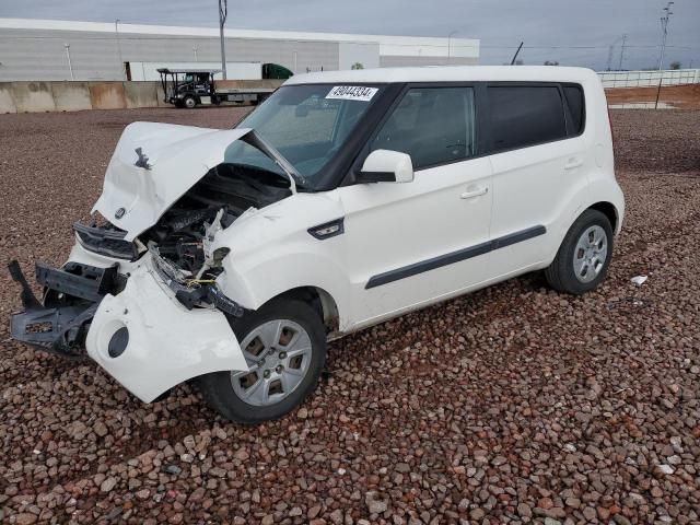 KNDJT2A53D7487404 - 2013 KIA SOUL WHITE photo 1