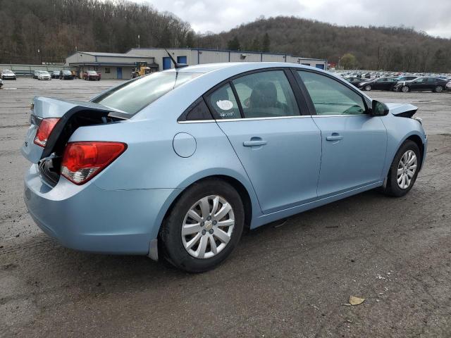 1G1PC5SH0B7172067 - 2011 CHEVROLET CRUZE LS BLUE photo 3