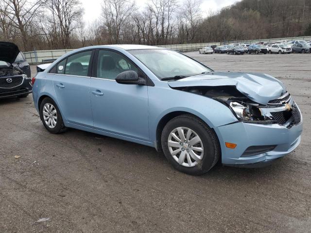 1G1PC5SH0B7172067 - 2011 CHEVROLET CRUZE LS BLUE photo 4