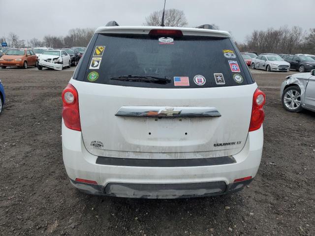 2CNALPEC1B6386120 - 2011 CHEVROLET EQUINOX LT WHITE photo 6