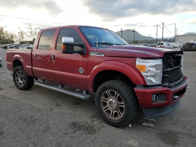 1FT7W2BTXGEB77569 - 2016 FORD F250 SUPER DUTY RED photo 4