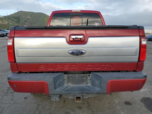 1FT7W2BTXGEB77569 - 2016 FORD F250 SUPER DUTY RED photo 6