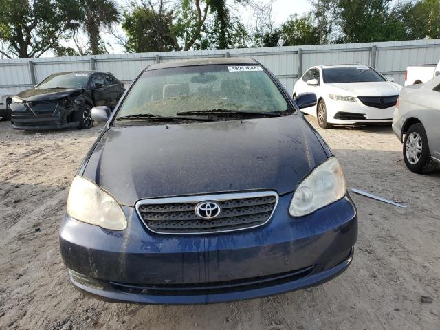 2T1BR32E75C390813 - 2005 TOYOTA COROLLA CE BLUE photo 5