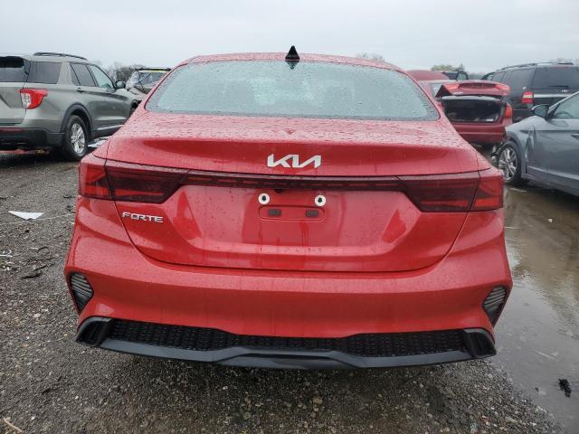 3KPF24ADXPE512959 - 2023 KIA FORTE LX RED photo 6