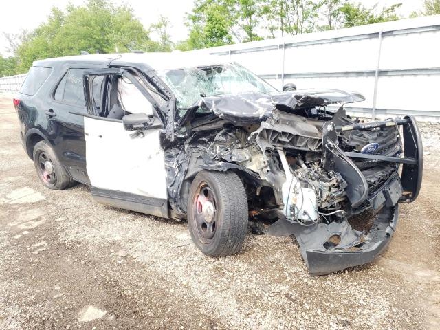 1FM5K8AR3GGB96931 - 2016 FORD EXPLORER POLICE INTERCEPTOR 黑色 照片 4