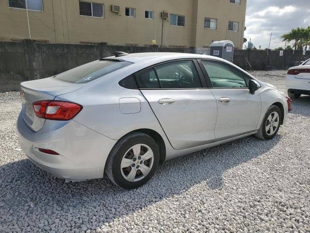 1G1BC5SM9J7176849 - 2018 CHEVROLET CRUZE LS SILVER photo 3