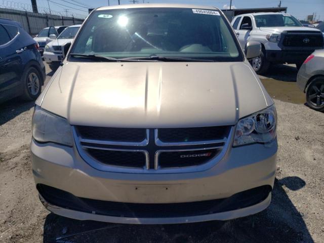 2C4RDGCG1DR520961 - 2013 DODGE GRAND CARA SXT BEIGE photo 5