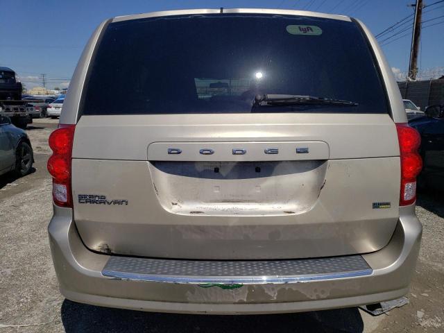 2C4RDGCG1DR520961 - 2013 DODGE GRAND CARA SXT BEIGE photo 6