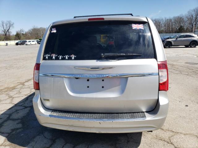 2A4RR8DG3BR702240 - 2011 CHRYSLER TOWN & COU TOURING L SILVER photo 6