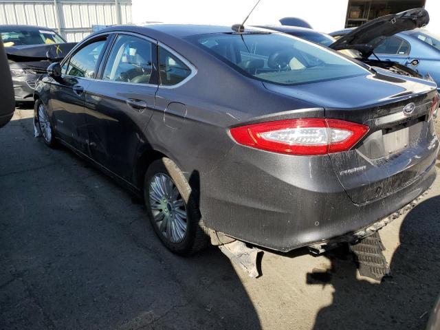 3FA6P0LU8FR161425 - 2015 FORD FUSION SE HYBRID CHARCOAL photo 2