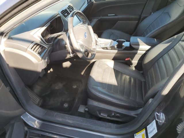 3FA6P0LU8FR161425 - 2015 FORD FUSION SE HYBRID CHARCOAL photo 7