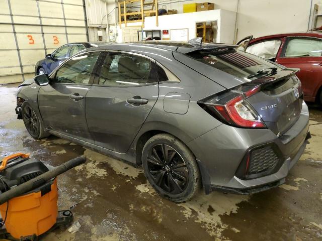 SHHFK7H65KU212420 - 2019 HONDA CIVIC EX GRAY photo 2