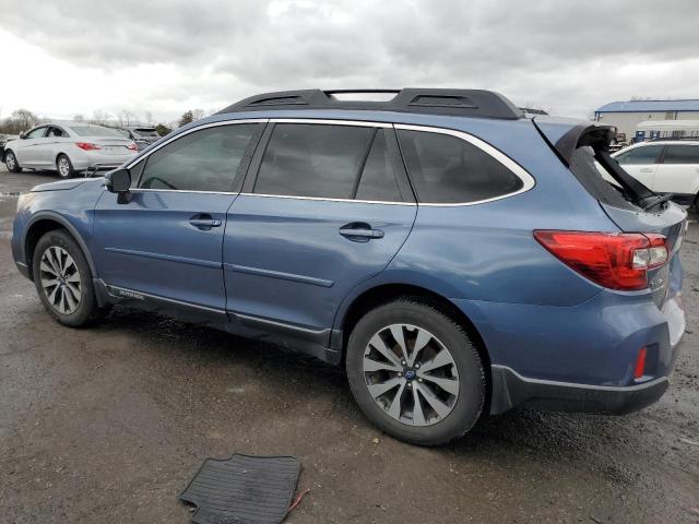 4S4BSANC1F3291140 - 2015 SUBARU OUTBACK 2.5I LIMITED BLUE photo 2