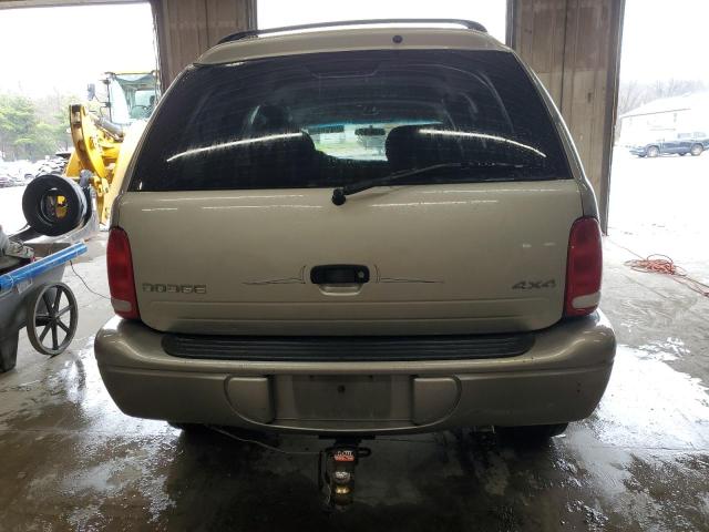 1B4HS28N91F535557 - 2001 DODGE DURANGO SILVER photo 6