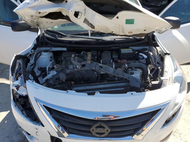 3N1CN7AP4FL928685 - 2015 NISSAN VERSA S WHITE photo 11