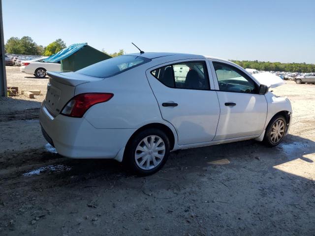 3N1CN7AP4FL928685 - 2015 NISSAN VERSA S WHITE photo 3