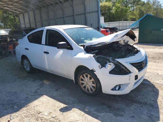 3N1CN7AP4FL928685 - 2015 NISSAN VERSA S WHITE photo 4