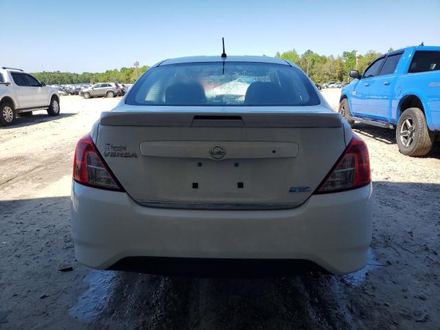 3N1CN7AP4FL928685 - 2015 NISSAN VERSA S WHITE photo 6