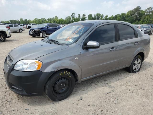 KL1TD56678B198528 - 2008 CHEVROLET AVEO BASE GRAY photo 1