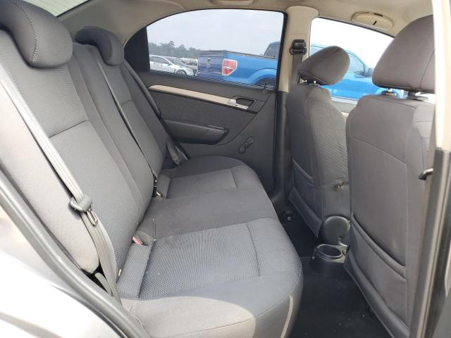 KL1TD56678B198528 - 2008 CHEVROLET AVEO BASE GRAY photo 10