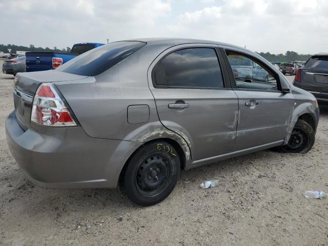 KL1TD56678B198528 - 2008 CHEVROLET AVEO BASE GRAY photo 3