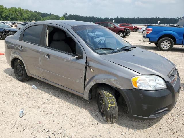 KL1TD56678B198528 - 2008 CHEVROLET AVEO BASE GRAY photo 4