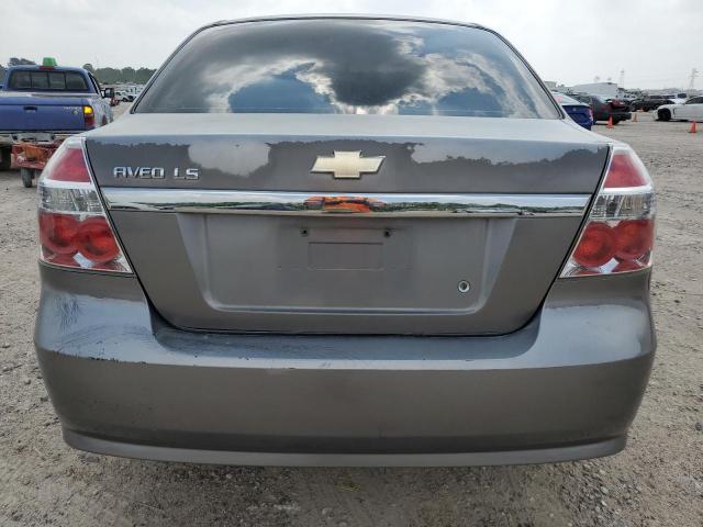 KL1TD56678B198528 - 2008 CHEVROLET AVEO BASE GRAY photo 6