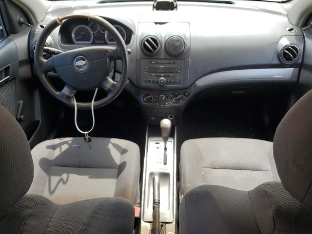 KL1TD56678B198528 - 2008 CHEVROLET AVEO BASE GRAY photo 8