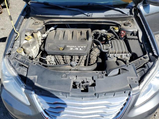 1C3CCBAB3DN671997 - 2013 CHRYSLER 200 LX GRAY photo 11