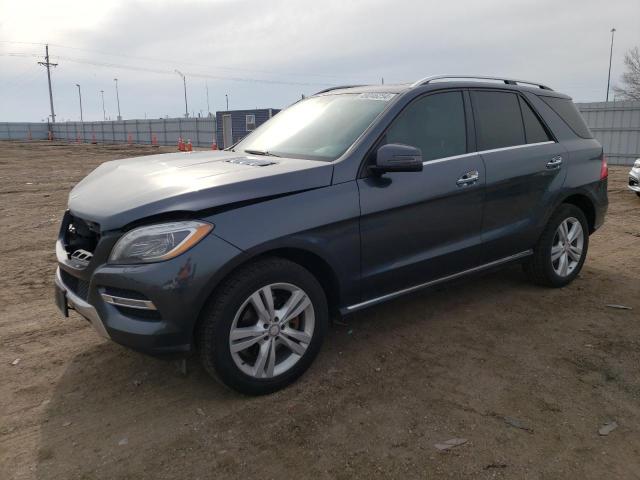 4JGDA5HB1DA260288 - 2013 MERCEDES-BENZ ML 350 4MATIC CHARCOAL photo 1