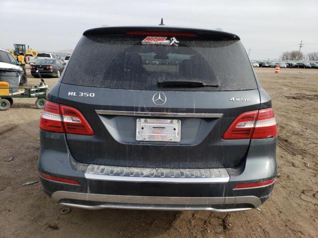 4JGDA5HB1DA260288 - 2013 MERCEDES-BENZ ML 350 4MATIC CHARCOAL photo 6