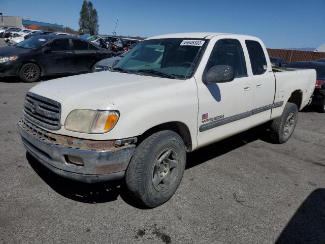 5TBBT4416YS002167 - 2000 TOYOTA TUNDRA ACCESS CAB WHITE photo 1