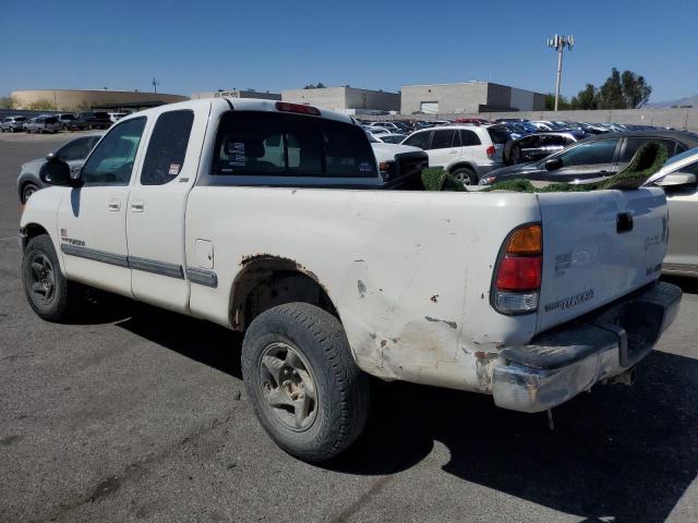 5TBBT4416YS002167 - 2000 TOYOTA TUNDRA ACCESS CAB WHITE photo 2