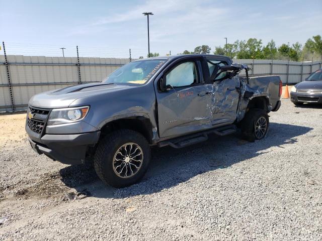 1GCGTEEN0J1251748 - 2018 CHEVROLET COLORADO ZR2 SILVER photo 1