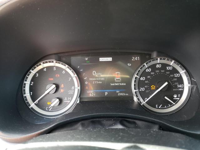 5TDGZRBH6NS206312 - 2022 TOYOTA HIGHLANDER XLE SILVER photo 9