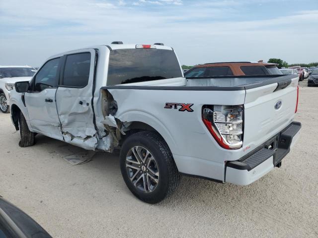 1FTEW1CP4NKD49838 - 2022 FORD F150 SUPERCREW WHITE photo 2