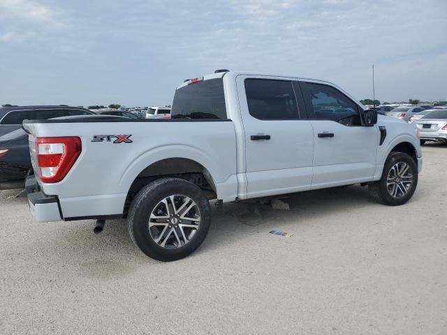 1FTEW1CP4NKD49838 - 2022 FORD F150 SUPERCREW WHITE photo 3