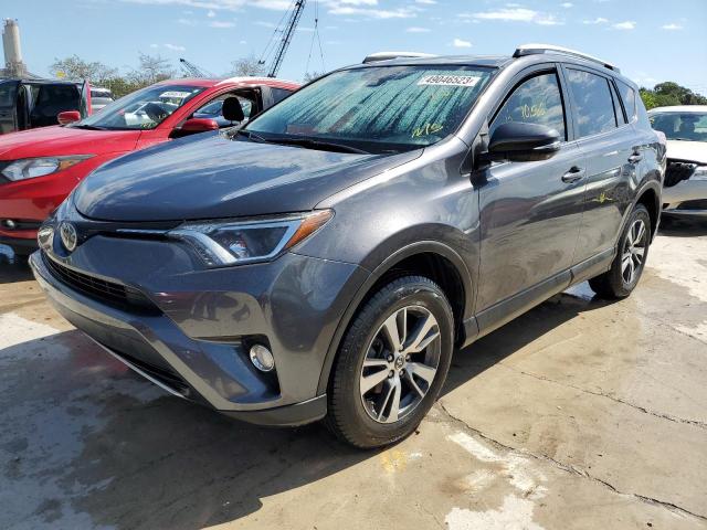 JTMWFREV7JJ171003 - 2018 TOYOTA RAV4 ADVENTURE GRAY photo 1