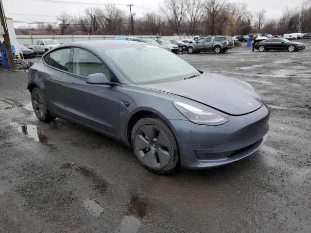 5YJ3E1EA1NF371246 - 2022 TESLA MODEL 3 Boz foto 4