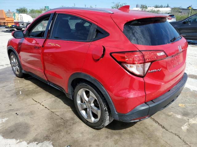 3CZRU5H73HM715593 - 2017 HONDA HR-V EXL RED photo 2